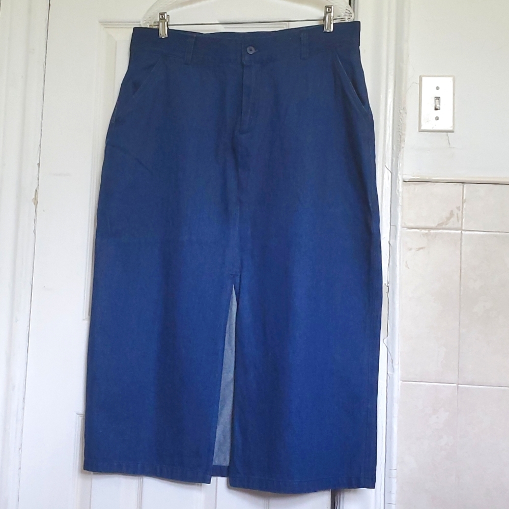 Plus Size Women Denim Skirt/ Size 16